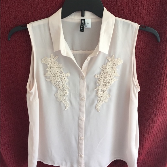 Divided Tops - Feminine shirt size 10 from Divided