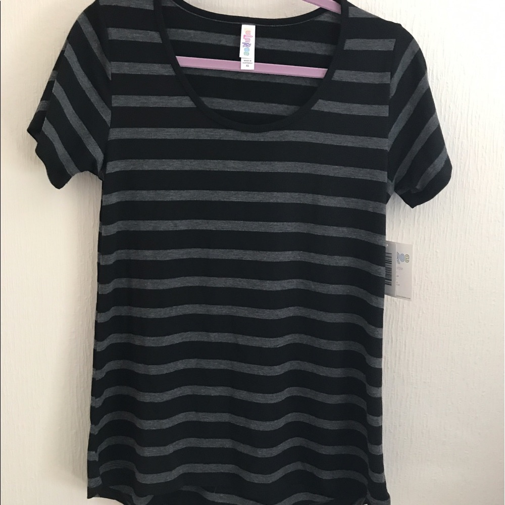 NWT XS Striped LuLaRoe Classic T
