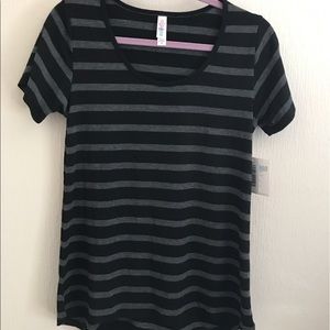 NWT XS Striped LuLaRoe Classic T