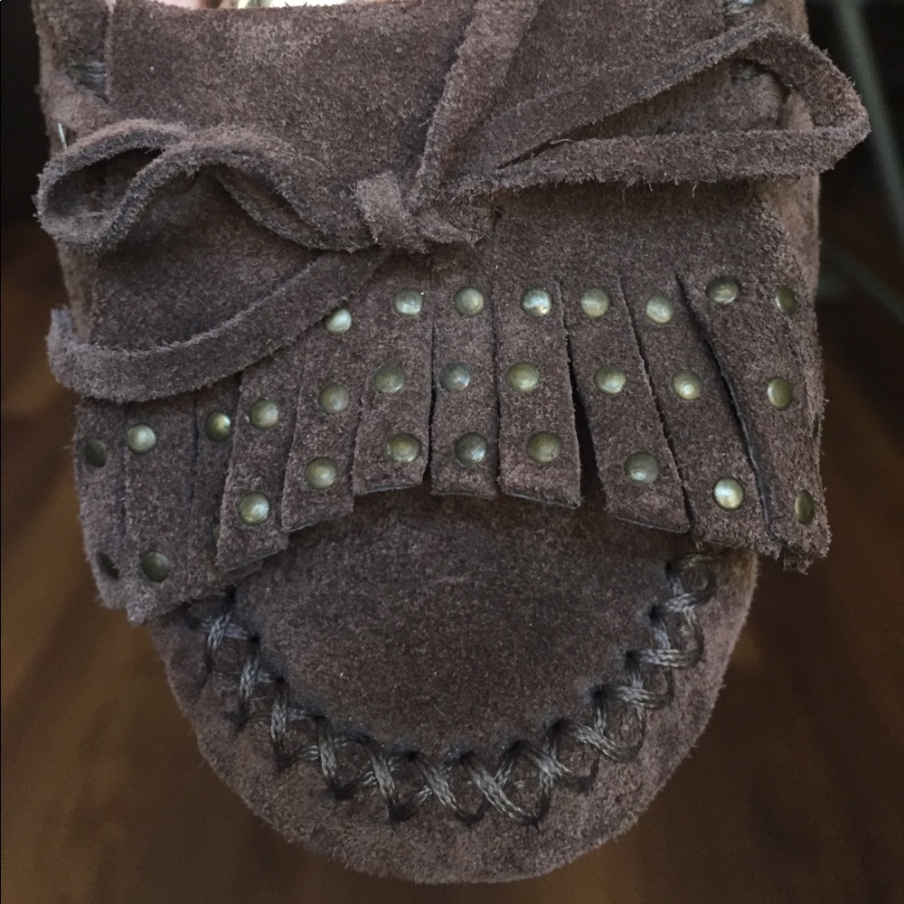 Patricia Green leather moccasin NWOT