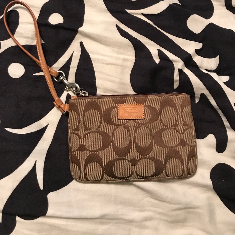 Coach hand wallet