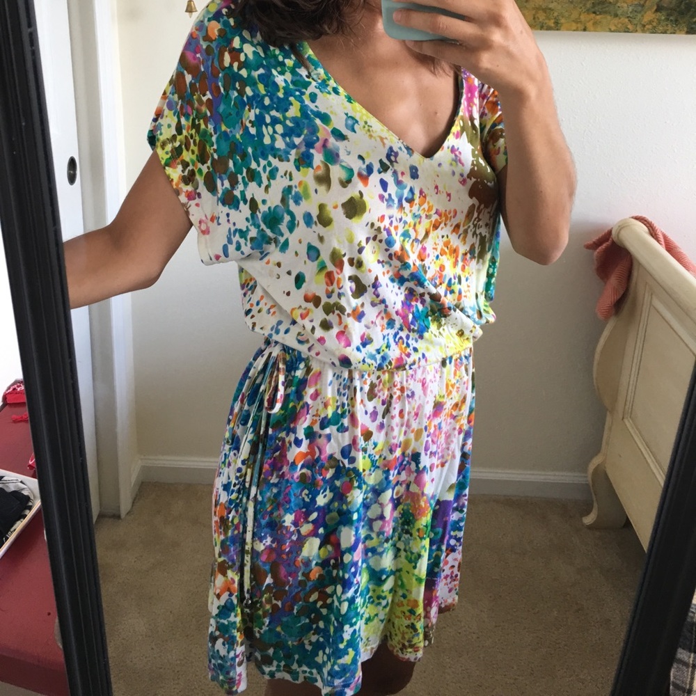Multi colored summer dress