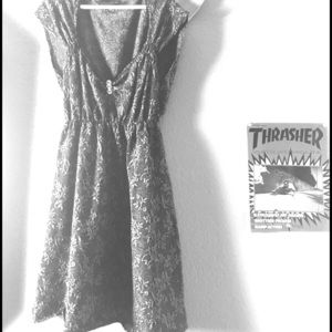 Vintage Glam Romantic Smock Dress