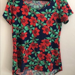 Small LuLaRoe Floral Classic T
