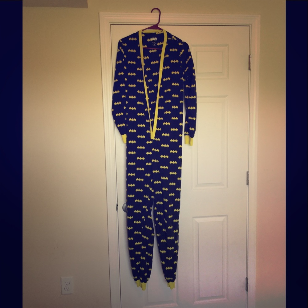 Batman Onesie Pajamas with Butt Flap