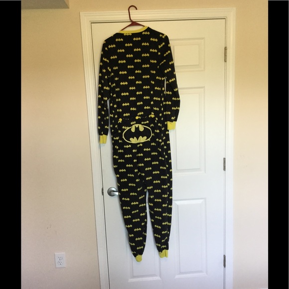 DC Comics Intimates & Sleepwear Batman Onesie Pajamas With Butt