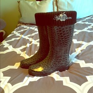 Apple bottom Rain Boots