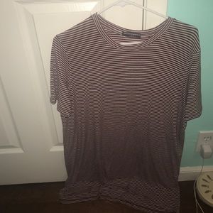 Brandy Melville maroon t shirt dress