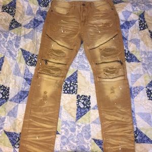 Designer Biker Jeans