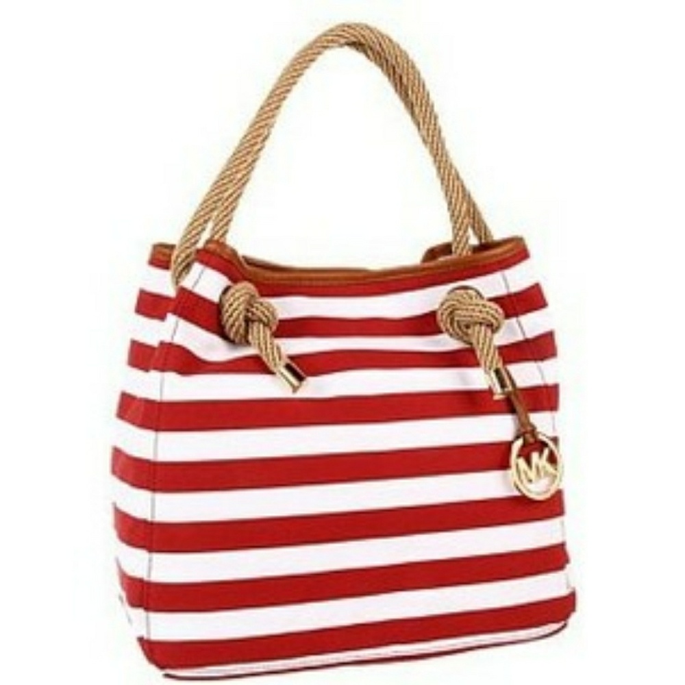 💸📉SALE! Michael Kors Marina Large Canvas Tote