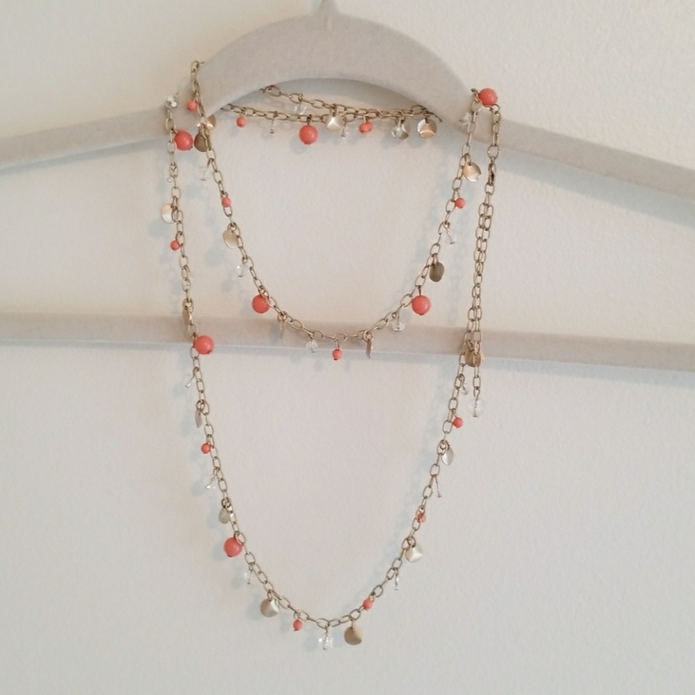 Premier Designs Tangerine necklace