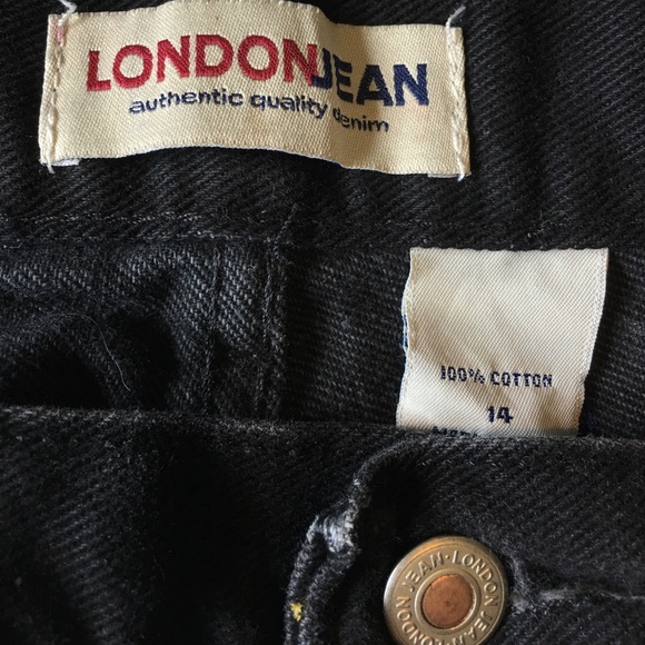 Vintage Shorts - Vintage Black Cutoff Jean Shorts 14 High Waist Vintage Shorts - Vintage Black Cutoff Jean Shorts 14 High Waist