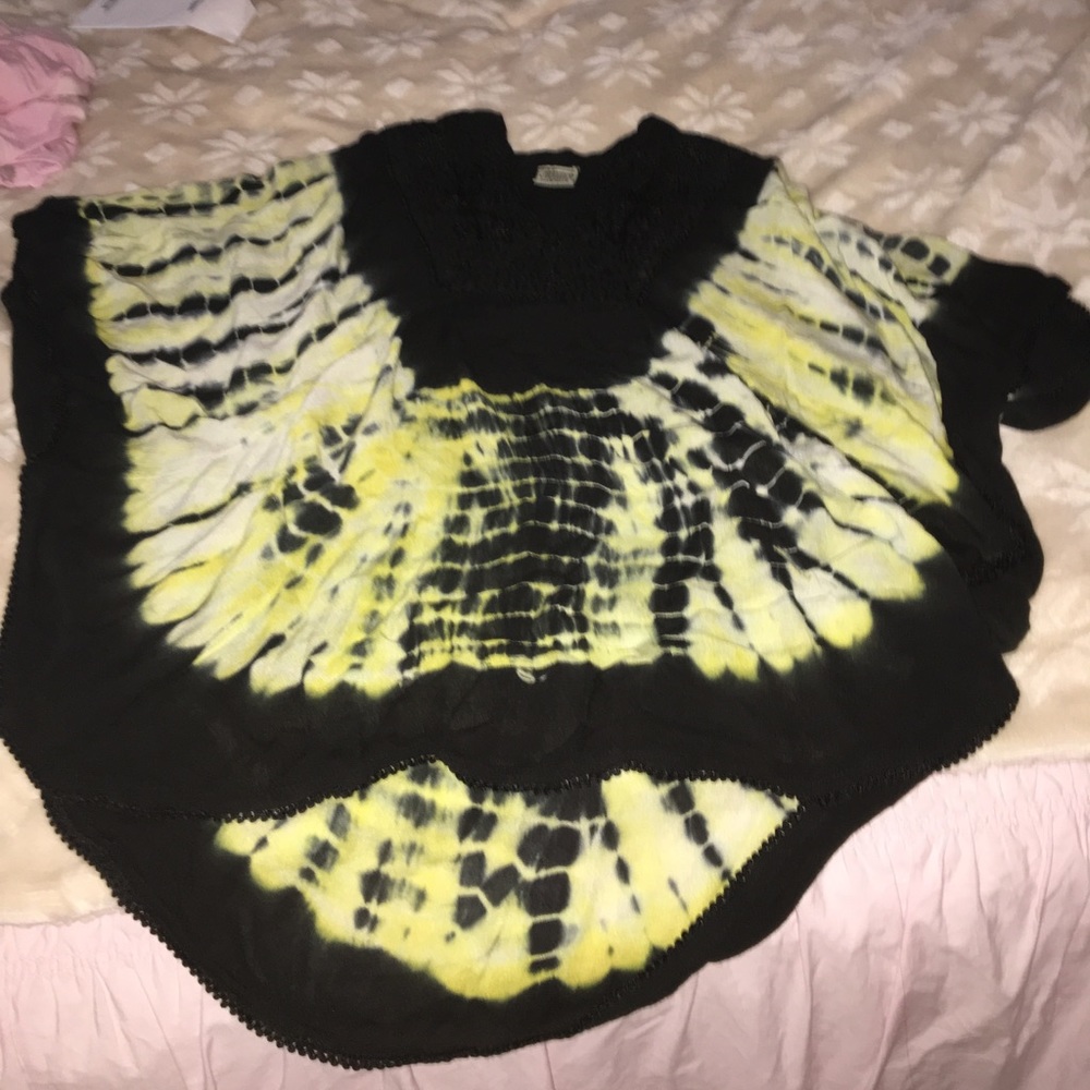Tie Dye Poncho