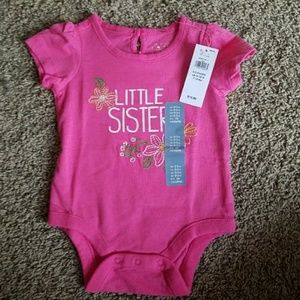 Gap Little Sister onesie