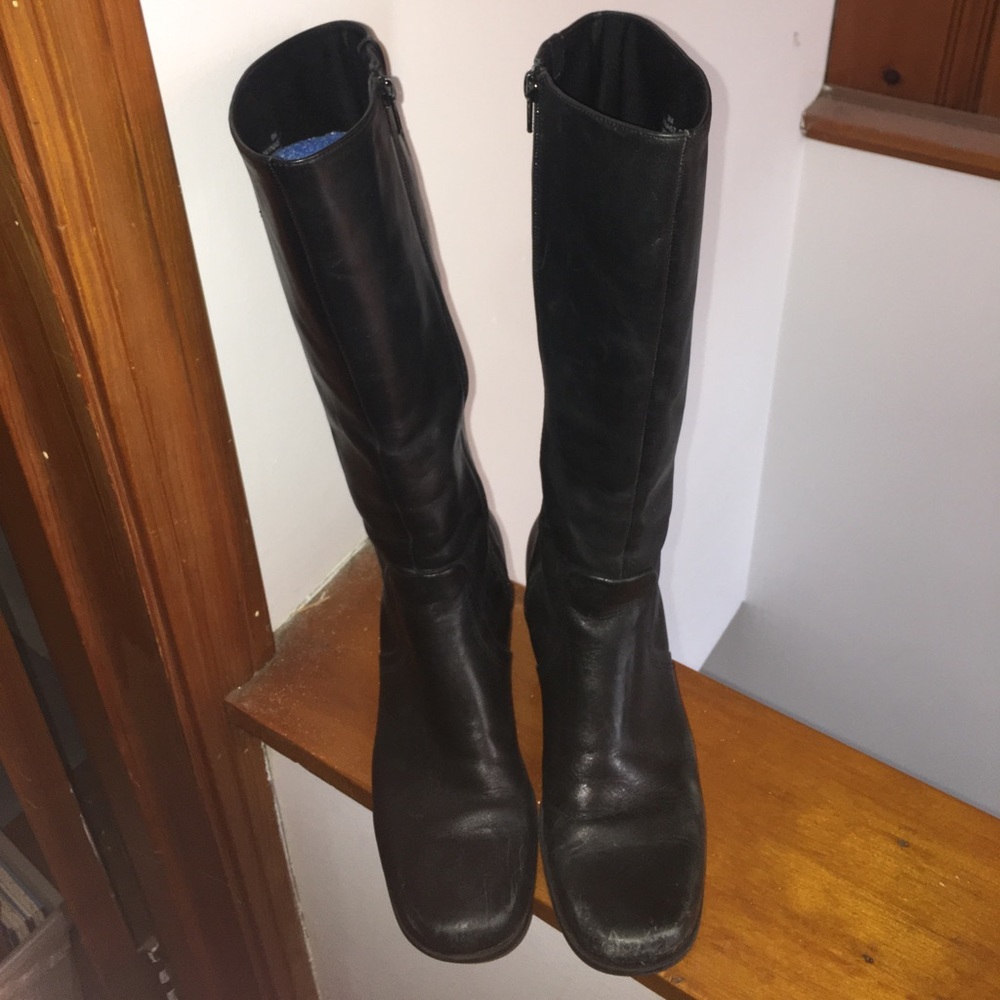 Naturalizer High Black Boots