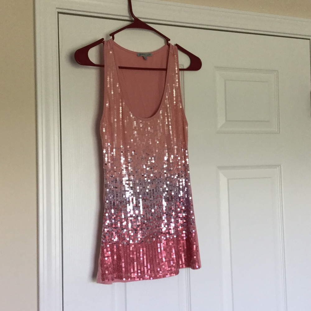Charlotte Russe Sequin Tank