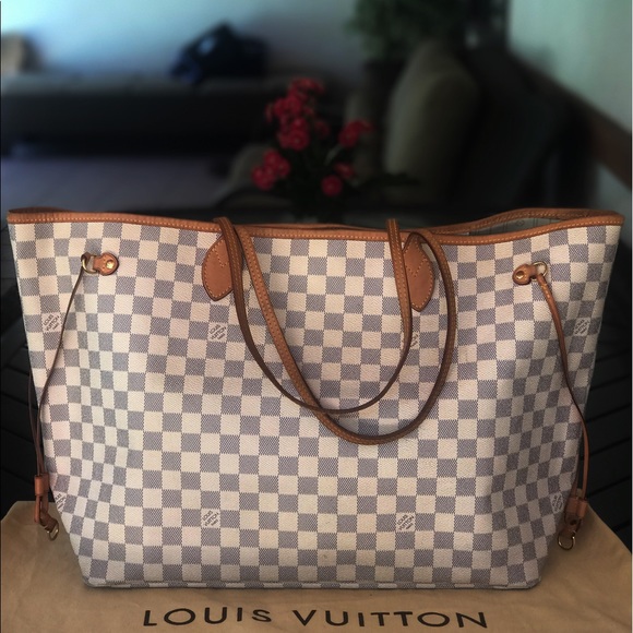 🚫SOLD🚫LOUIS VUITTON "NEVERFULL" LARGE TOTE BAG - Picture 2 of 8