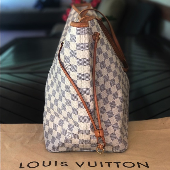 🚫SOLD🚫LOUIS VUITTON "NEVERFULL" LARGE TOTE BAG - Picture 4 of 8