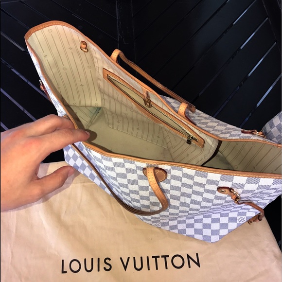 🚫SOLD🚫LOUIS VUITTON "NEVERFULL" LARGE TOTE BAG - Picture 6 of 8