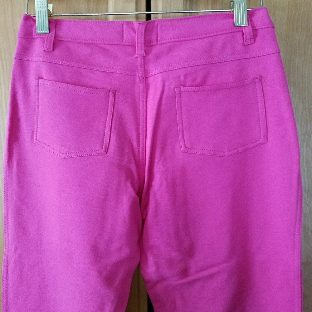 New Fuchsia/Hot Pink Jeggings - Picture 6 of 7