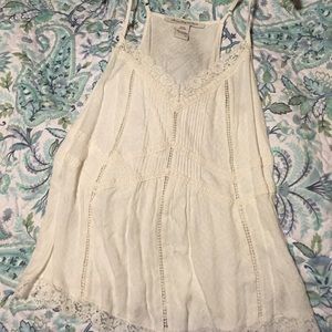 American Rag cute tank top with lacy detail