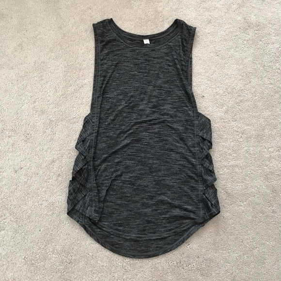 lululemon athletica Tops - Lululemon. Var-City Muscle Tank. Heathered Black.