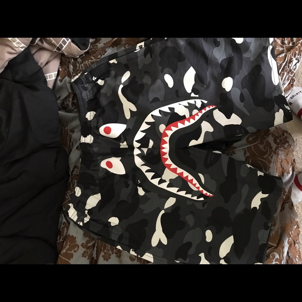 🚫Sold❌ City camo beach shorts