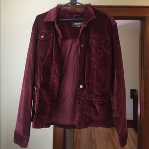 Eddie Bauer velvet jacket