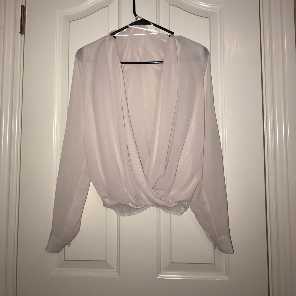 Professional baby pink long sleeve