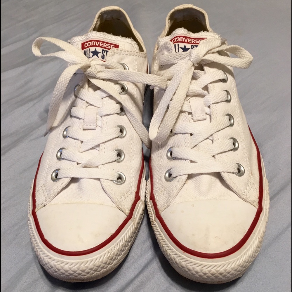 White Converse All Star Low Top Sneaker