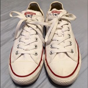 White Converse All Star Low Top Sneaker