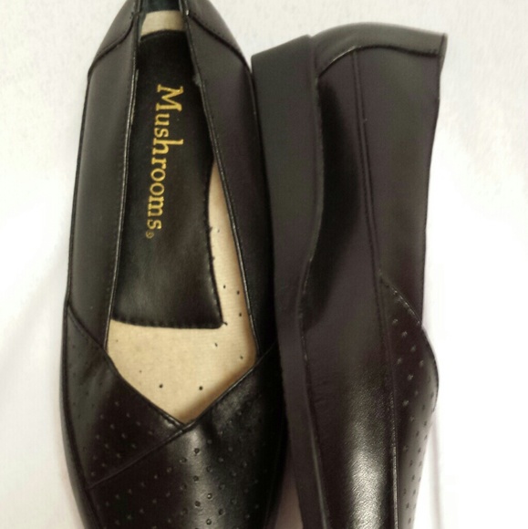 Mushrooms Shoes New Mushrooms Leather Loafers Slip On 65 Wedge