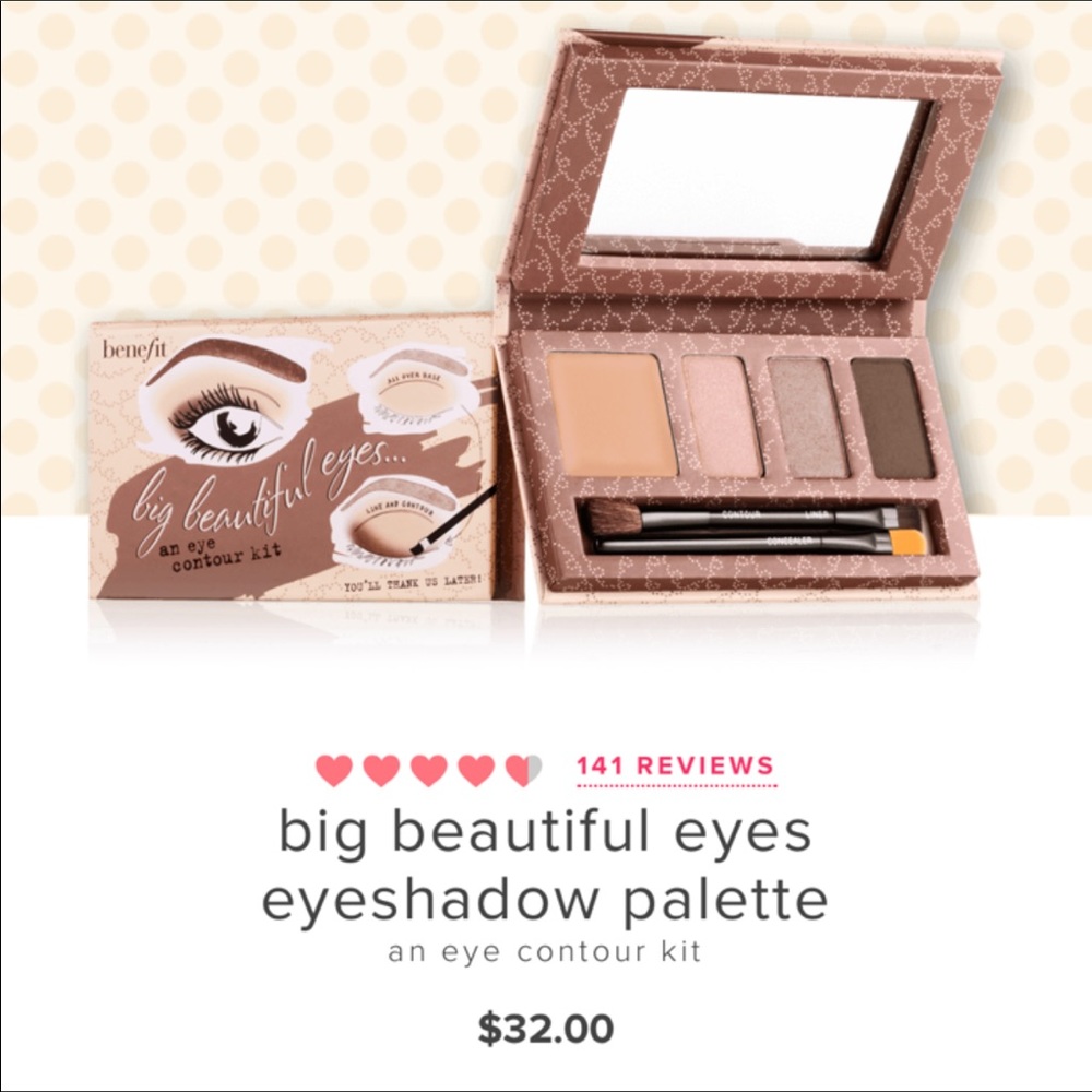 Benefit Big Beautiful Eyes Eyeshadow Palette