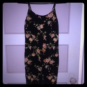 Floral cocktail dress