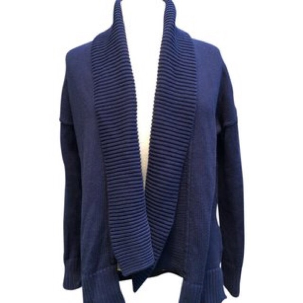 J.Crew shawl ribbed collar & cuffs, - Picture 1 of 7