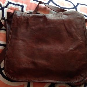 Leather cross body