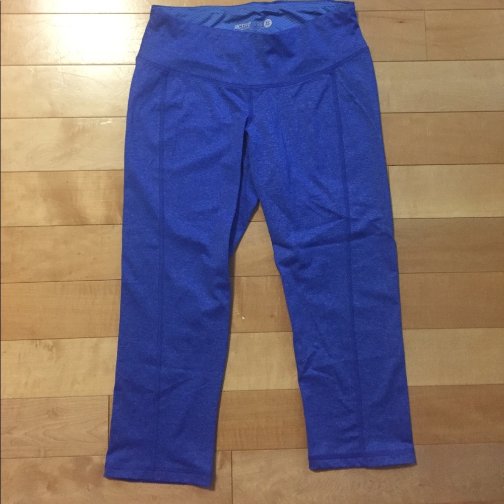 Blue Athletic Leggings