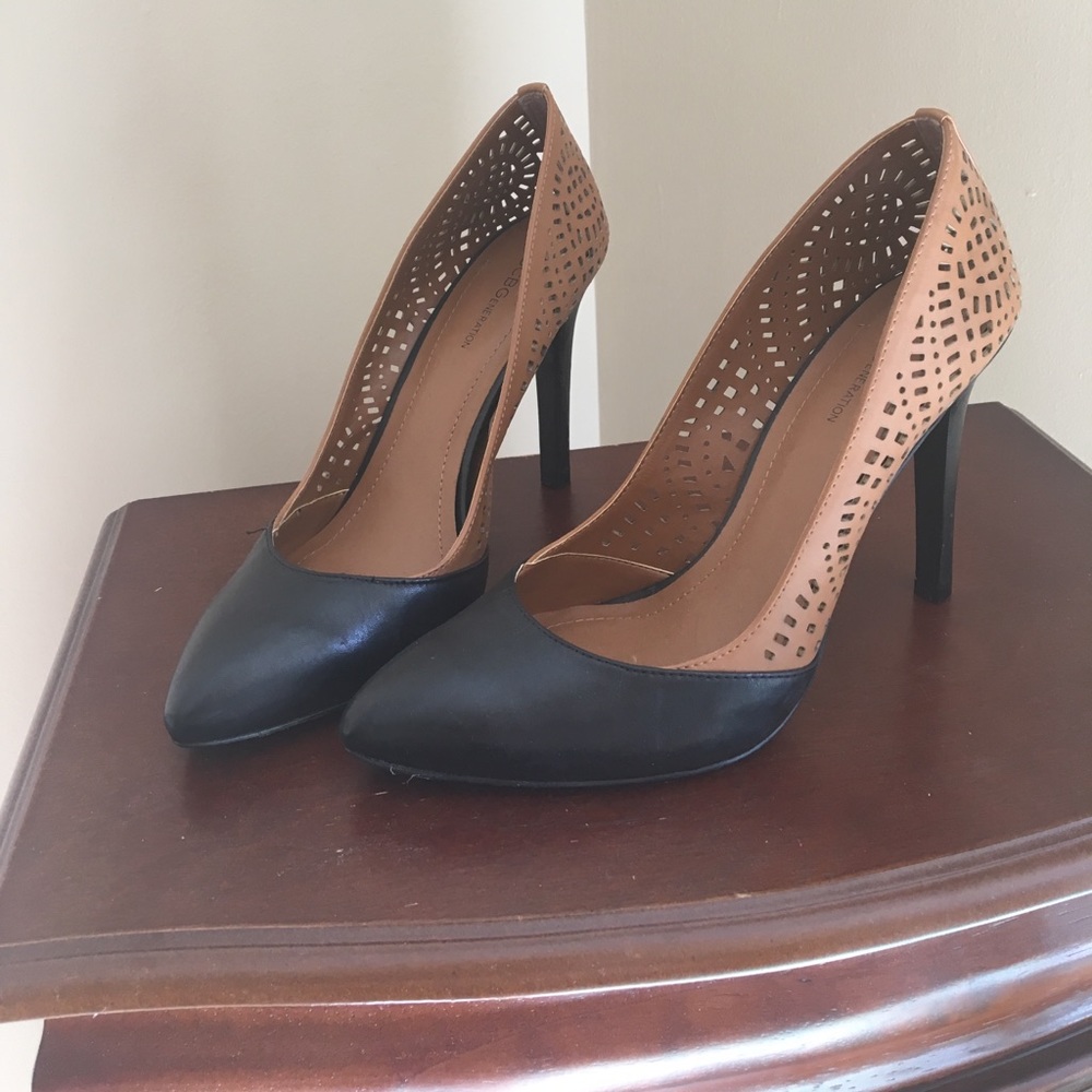BCBG Duo Color Heels