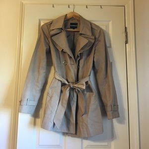 Express Beige Trench/ Rain Coat