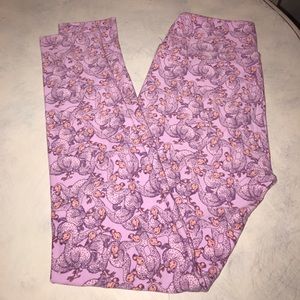 LulaRoe OS Leggings - Pink Dodo Birds