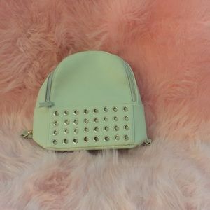 Gold embroider back pack