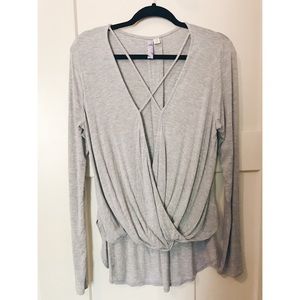 Criss cross top
