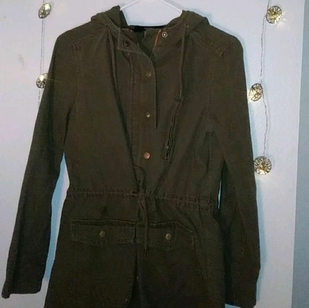 Olive green jacket