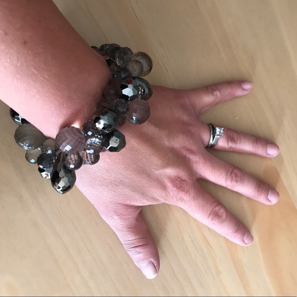 Metallic Stretch Bracelet - Picture 2 of 2