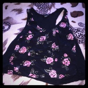 Floral crop tops