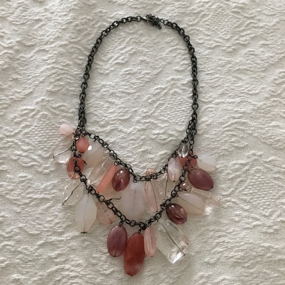 Pink necklace