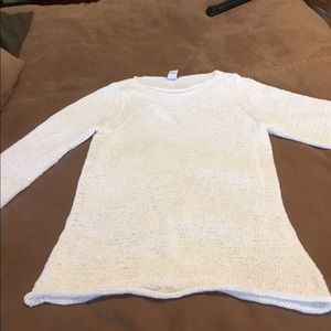 Calvin Klein white sweater, size XL