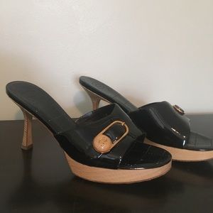 Chanel patent leather mule MAKE ME AN OFFER