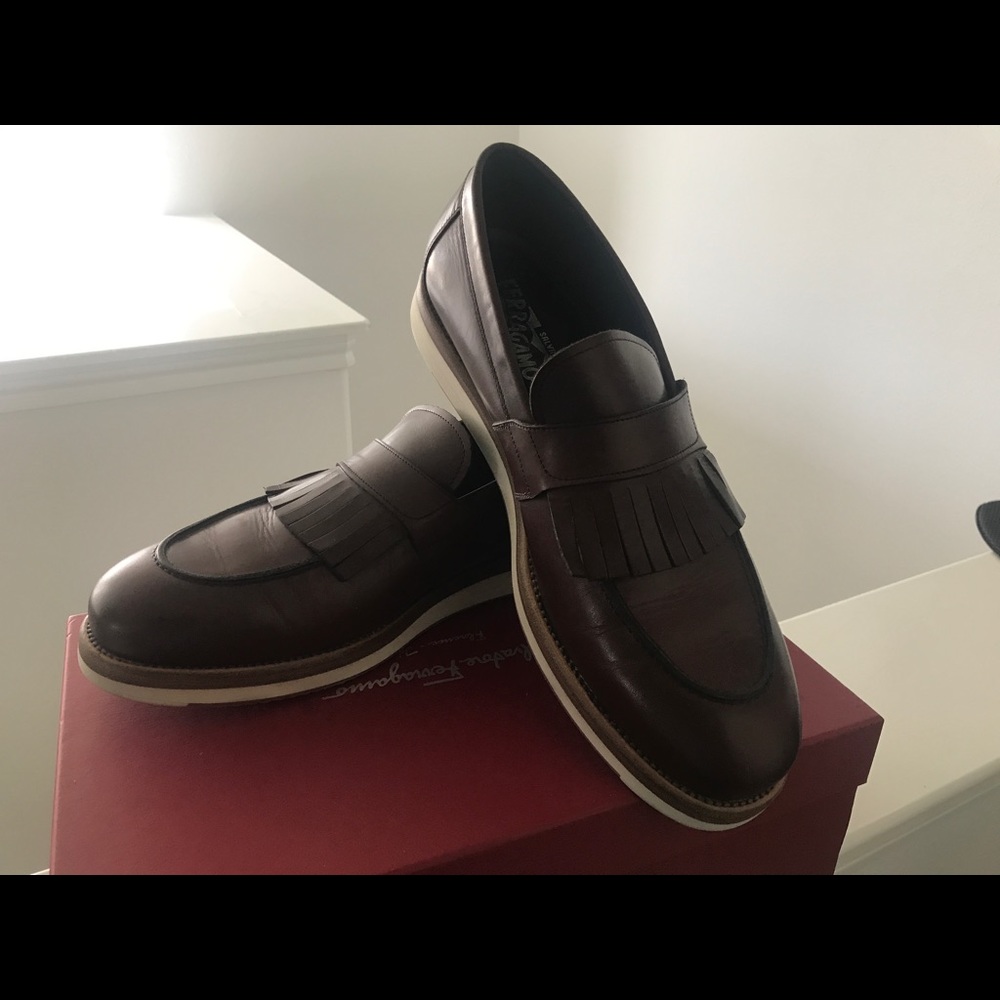 Authentic Men's Ferragamo Shoes