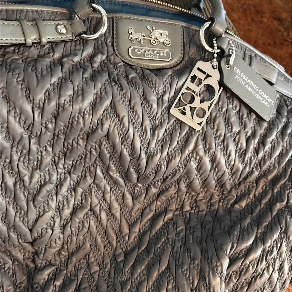 Coach 70th Anniversary Gray Madison Bag